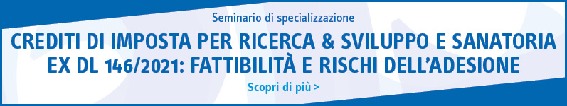 Verso l’operatività della certificazione di investimenti in R&S&I&D ...