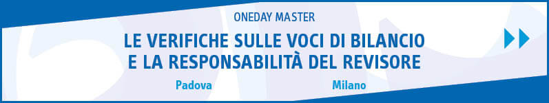 Le verifiche sulle voci di bilancio e la responsabilità del revisore