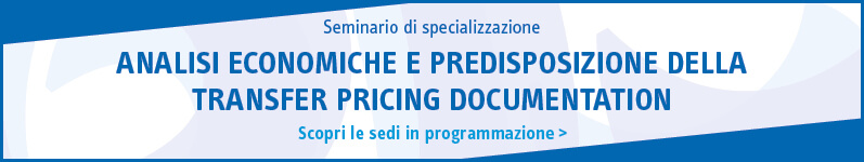 Analisi economiche e predisposizione della Transfer Pricing Documentation