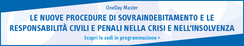 Le nuove procedure di sovraindebitamento e le responsabilità civili e penali nella crisi e nell’insolvenza