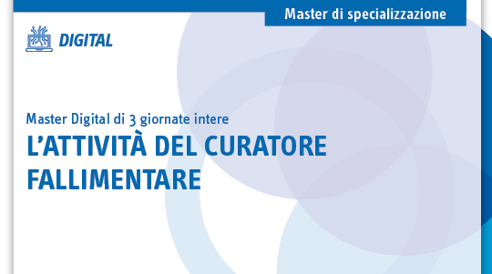 L’attività del curatore fallimentare