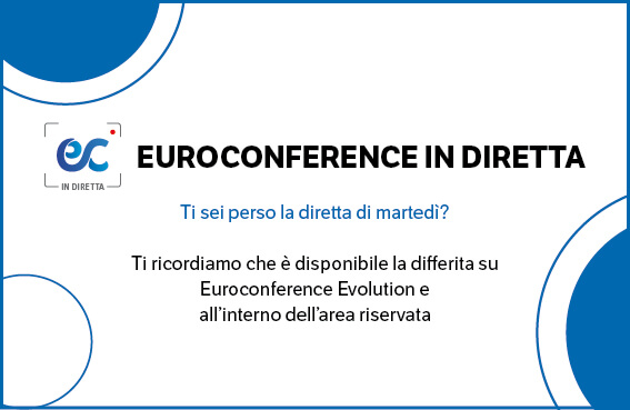 Euroconference in diretta Mercoledì
