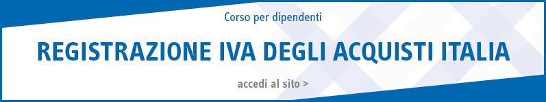 Registrazione Iva degli acquisti Italia