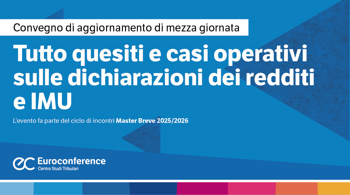 Tutto quesiti e casi operativi sulle dichiarazioni dei redditi e IMU