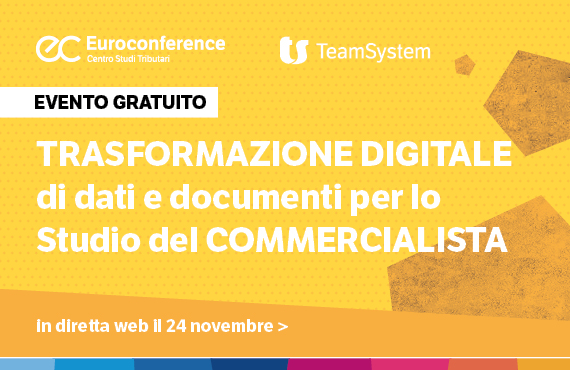 Trasformazione digitale di dati e documenti per lo Studio del Commercialista