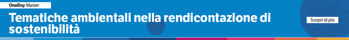 Tematiche ambientali nella rendicontazione di sostenibilità