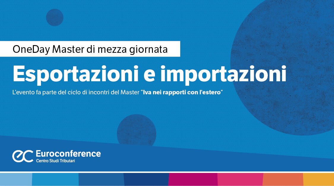 Esportazioni e importazioni