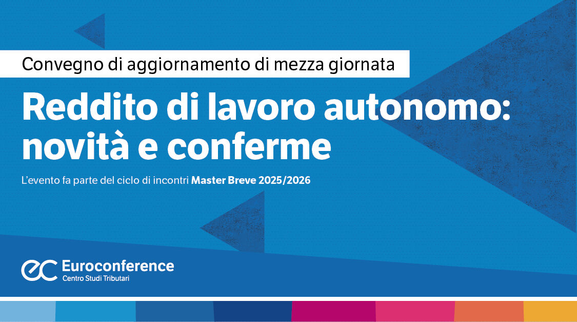 Reddito di lavoro autonomo: novità e conferme