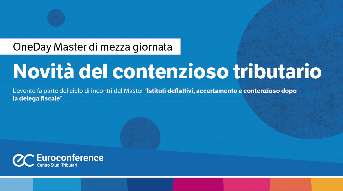 Novità del contenzioso tributario