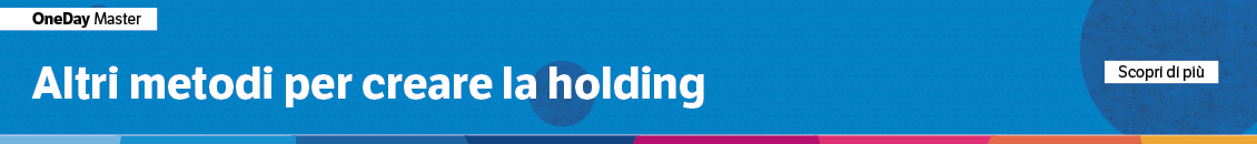 Altri metodi per creare la holding