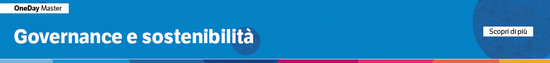 Governance e sostenibilità