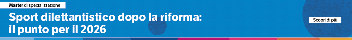 Sport dilettantistico dopo la riforma: il punto per il 2026