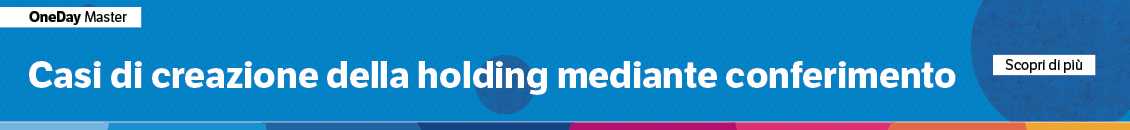 Casi di creazione della holding mediante conferimento